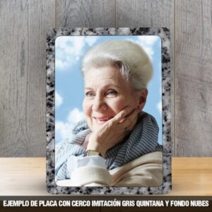 PLACA RECTANGULAR ESPECIAL FUNERARIA