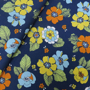 Tela de algodón Flores (1 Unidad = 25cm, 2 unidades = 50cm, 3 unidades = 75cm...)