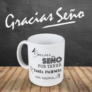 TAZA GRACIAS SEÑO/PROFE