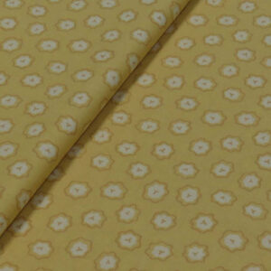 Tela de algodón americano amarillo Flores (1 Unidad = 25cm, 2 unidades = 50cm, 3 unidades = 75cm...)