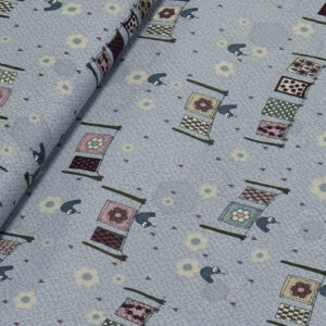 Tela de algodón 100% estampado de Quilts tendidos (1 Unidad = 25cm, 2 unidades = 50cm, 3 unidades = 75cm...)