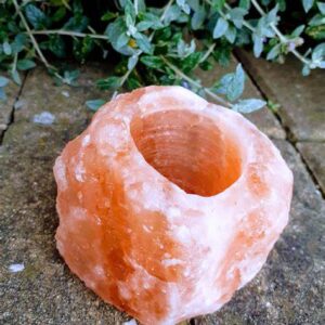 Portavela de sal del Himalaya