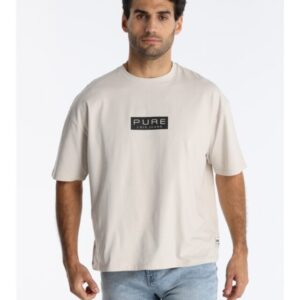 LOIS Camiseta Comfort Soft Con Etiqueta Detallada En Bajo Beige REF162703