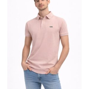 LOIS JEANS - Polo básico - Manga corta con parche de Lois en el pecho ref220805