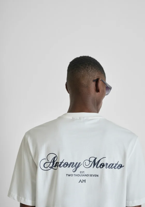 ANTONY MORATO CAMISETA DE AJUSTE RELAJADO EN JERSEY DE ALGODÓN CON DOBLE ESTAMPADO REF238503 - Imagen 5