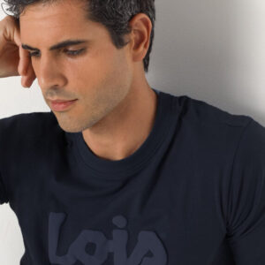 LOIS Camiseta Manga Corta logo azul marino Camiseta Manga Corta logo azul marino REF 150101