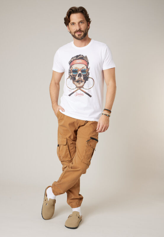 Deeluxe Camiseta TENIS Camiseta de algodón de hombre ref100902 - Imagen 6