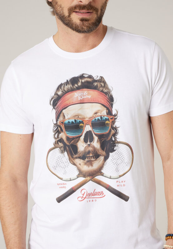 Deeluxe Camiseta TENIS Camiseta de algodón de hombre ref100902 - Imagen 5