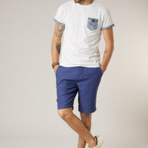 Deeluxe Pantalones cortos bermudas de algodón hombre ref 201903