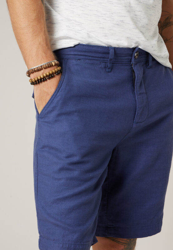 Deeluxe Pantalones cortos bermudas de algodón hombre ref 201903 - Imagen 2