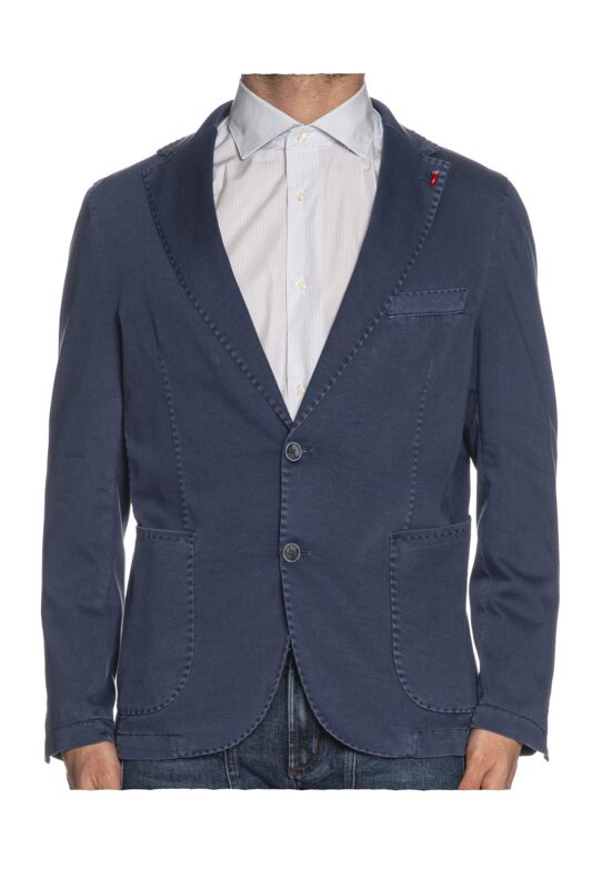 Blazer Mulish Italia Serie Old azul hombre ref106512 - Imagen 6