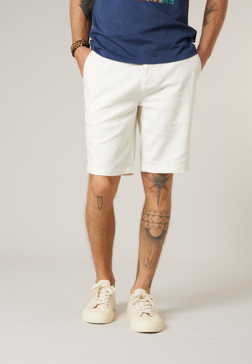 Deeluxe Pantalones cortos bermudas de algodón hombre ref 201903