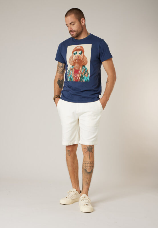 Deeluxe Pantalones cortos bermudas de algodón hombre ref 201903 - Imagen 2