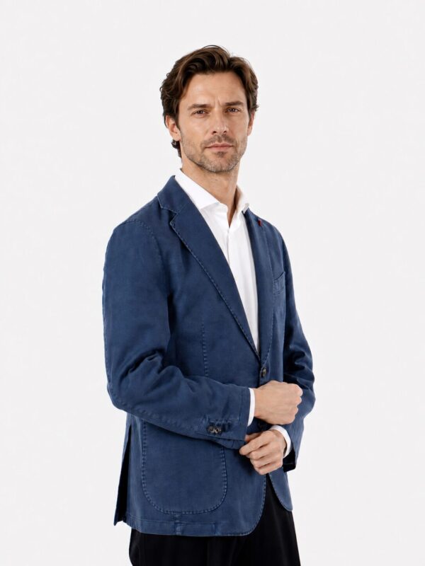 Blazer Mulish Italia Serie Old azul hombre ref106512 - Imagen 2