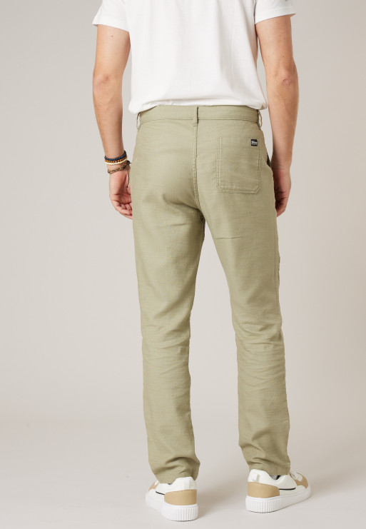 Deeluxe Pantalón regular hombre en 100% algodon ref 252402 - Imagen 2