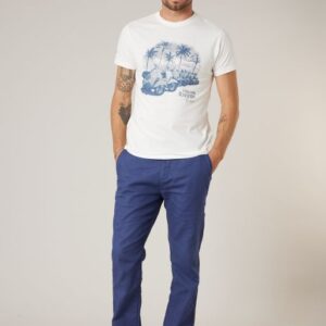 Pantalones regular de hombre 100% algodón ref252402
