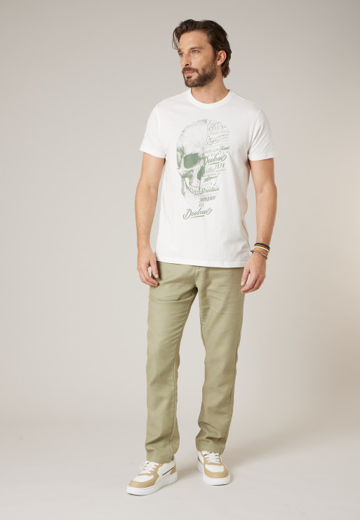 Deeluxe Pantalón regular hombre en 100% algodon ref 252402