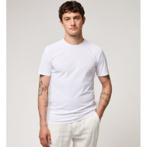 Camiseta Gianni Lupo Athleisure Super Stretch blanca REF12217