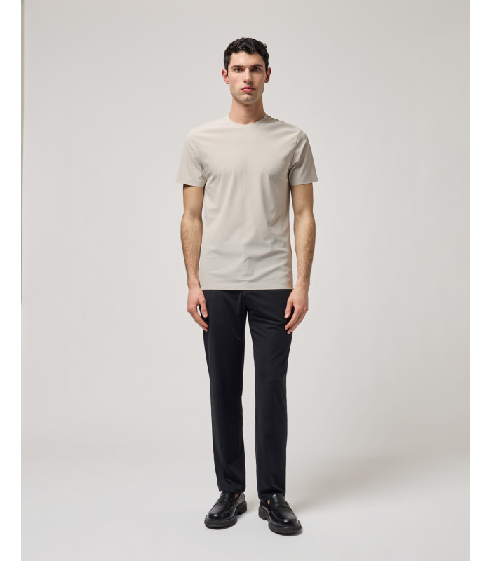 Camiseta Gianni Lupo Athleisure Super Stretch beige REF12217 - Imagen 6