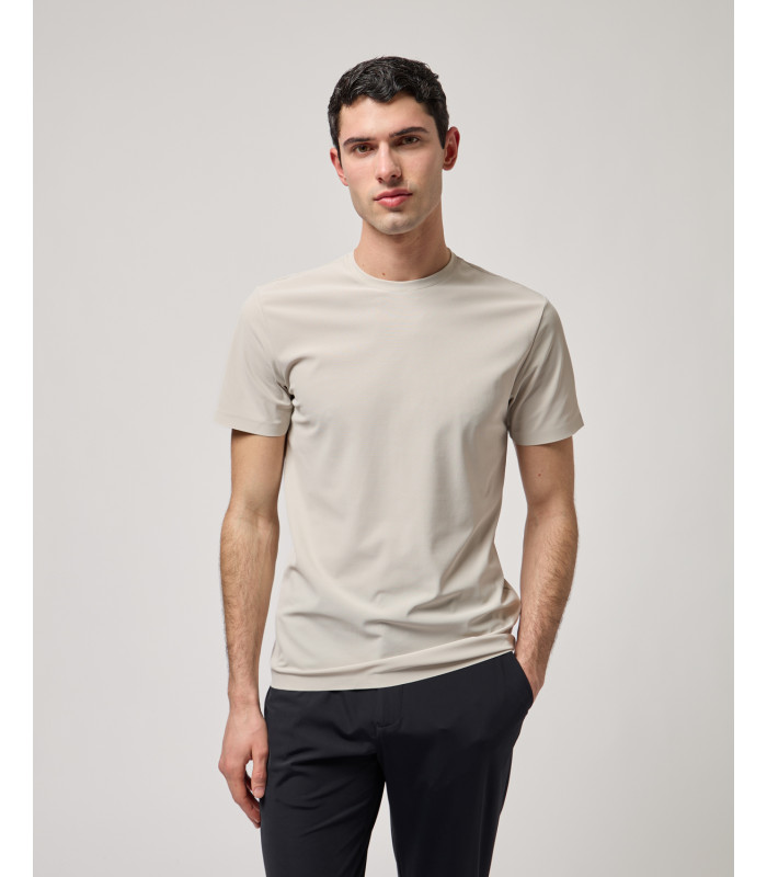 Camiseta Gianni Lupo Athleisure Super Stretch beige REF12217