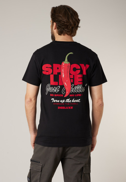 Camiseta PICANTE Camiseta de algodón para hombre estampado espalda ref112901