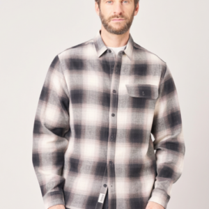 DEELUXE Camisa de cuadros para hombre en 100% algodón. 252424