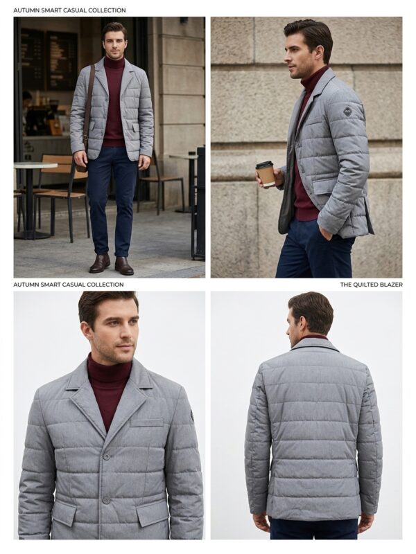 Cazadora Acolchada Estilo Blazer Dark & Fish 604401 - Imagen 6