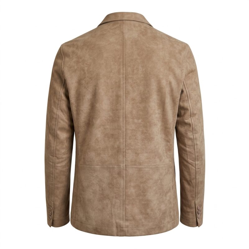 Chaqueta Dark&Fish Performance Hombre Camel Efecto Ante 629720 - Imagen 4