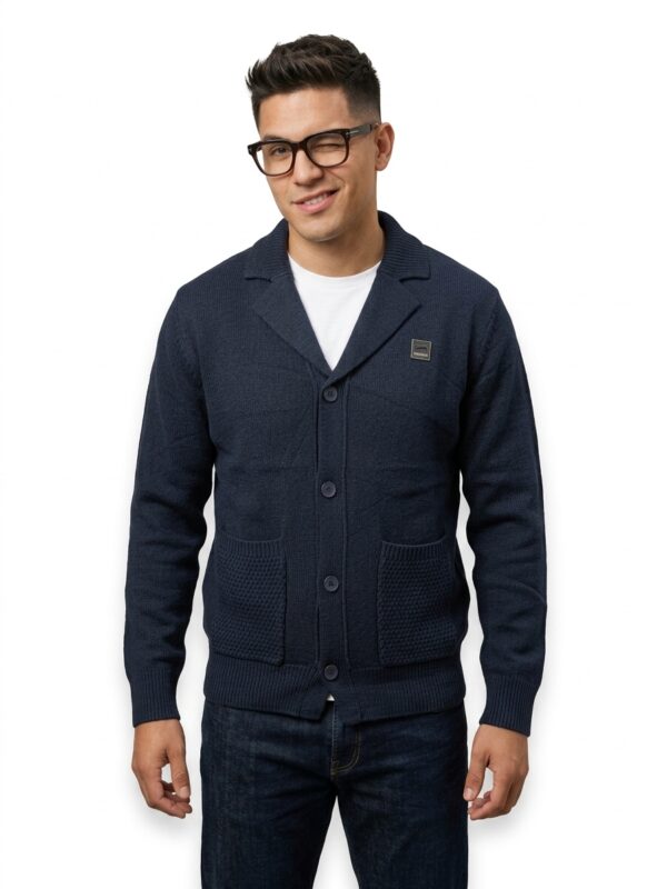 CHAQUETA DE PUNTO DARK&FISH — AZUL MARINO 263708