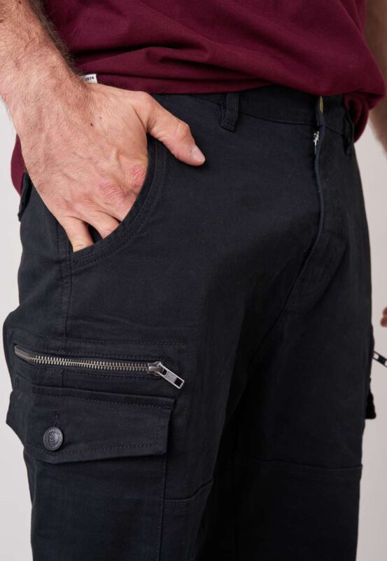 DEELUXE pantalones cargo corte regular para hombre ref 302899 - Imagen 5