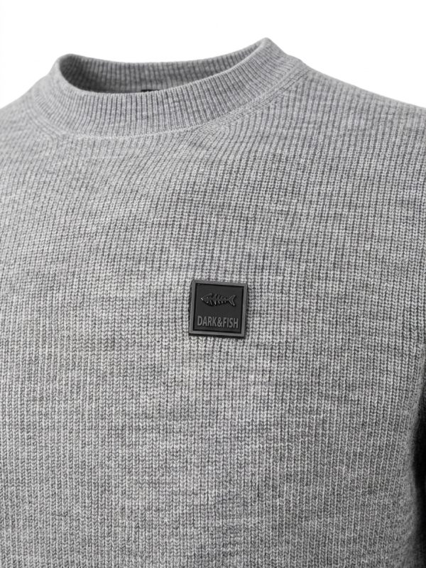 Jersey Hombre Dark&Fish Medium Grey 251143 - Imagen 3