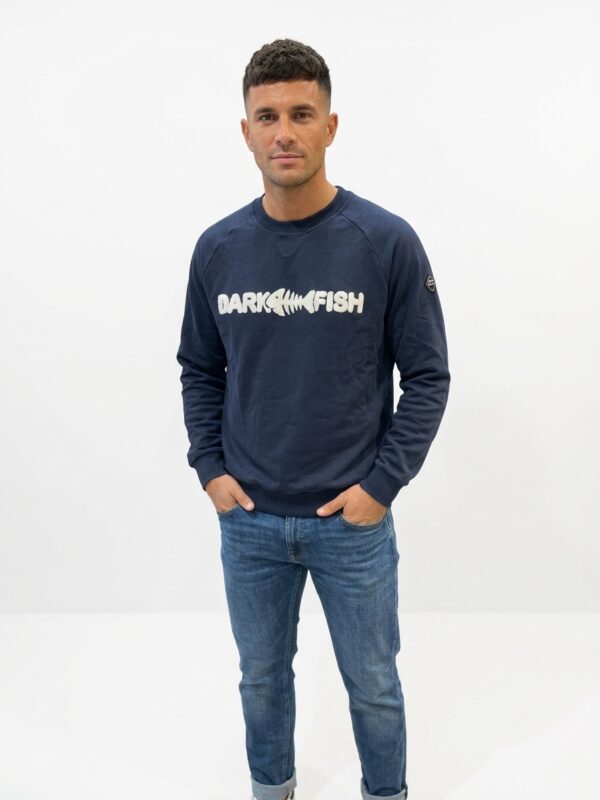 Sudadera marino Premium Dark&Fish — Viscosa & Nylon Ultra Suave 251145