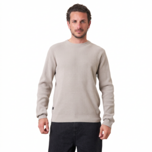 DEELUXE Jersey recto de hombre cuello redondo, mangas encasinadas , hecho 100% poliéster 225207