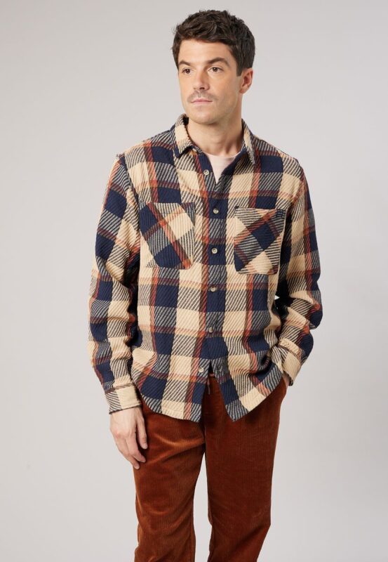 DEELUXE Camisa de hombre 100% algodón 252424 - Imagen 2