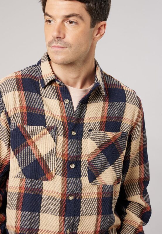 DEELUXE Camisa de hombre 100% algodón 252424 - Imagen 3